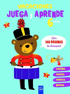 VACACIONES. JUEGA Y APRENDE. 6 AÑOS