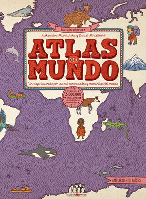 ATLAS DEL MUNDO PURPURA