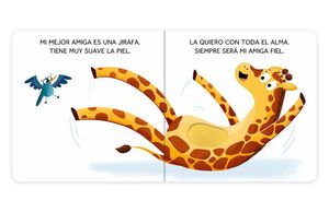 MI MEJOR AMIGA ES UNA JIRAFA