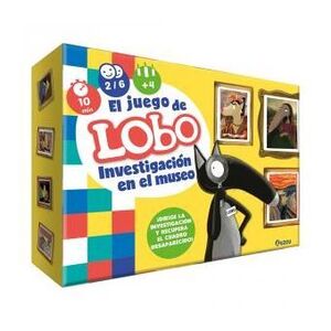 LOBO, INVESTIGACION EN EL MUSEO. MIS PEQUEÑOS JUEGOS